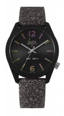 Hype Analog Black Dial Women's Watch-HYL004B