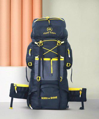 Hyper Adam TRAVEL BACKPACK FOR OUTDOOR SPORT HIKING TREKKING BAG CAMPING Rucksack - 75 L  (Black)