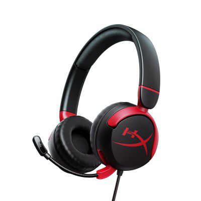 HyperX Cloud Mini – Wired On Ear Headset Compatible with PC