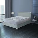 Hypnos Allure Luxury 6 Inch Medium Firm Single Size Pocket Spring Mattress Steel Grey (72X36X06)...