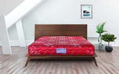 Hypnos Mirage 06 inch Medium Firm Single Size PU Foam Mattress (78X42X06_Maroon)