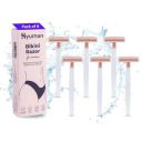 Hyuman Bikini Razor For Women - 6 Unit | Intimate care | German Nano-Precision Technology Blade ...