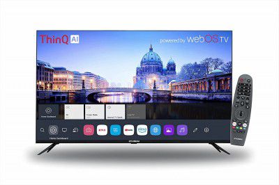 Hyundai 109 cm (43 inches) Frameless Series Full HD Smart LED TV SMTHY43FHDWSBYI5