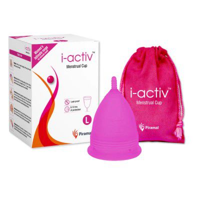 i-activ Menstrual Cup for Women (Large)