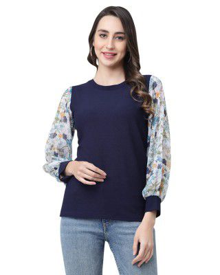 I ENTERPRISE Women's Cotton Blend Hip Length Top |Tops|Top for Women|Women Tops|Stylish Top