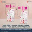 i-feel Gentle Intimate Wash | Contains Tea-Tree Oil, Neem, Tulsi & Aloevera Extracts, 100ml Buy 1 Get 1 Free...