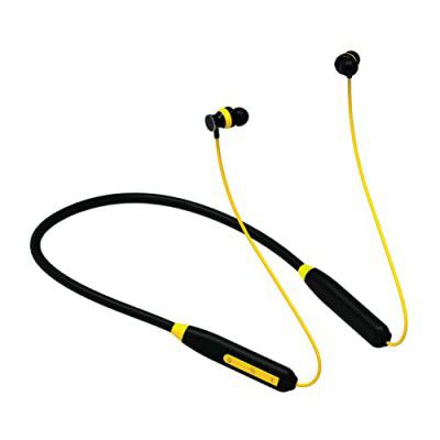 iBall Neckwear Tune2 Bluetooth Wireless Neckband - (Black & Yellow)