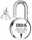 IBDA Small Lock 50mm | Round Lock and Key...