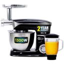 iBELL 6650S 3-in-1, 6.5 L Stand Mixer + Meat Grinder + Juicer, 1300Watts, 6 Speed Control...