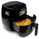 iBELL AF40BH 4 Litre 1400W Digital Air Fryer with 7 Cooking Presets, Smart Rapid Air Technology...