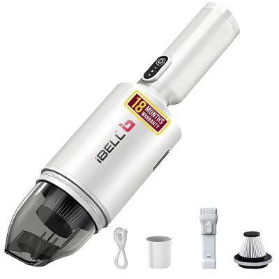 IBELL Cordless Car Vacuum Cleaner, 7KPa Suction Power