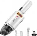 iBELL Cordless Handheld Vacuum Cleaner with 2 in 1 Brush Head (White)...