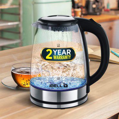 iBELL GEK170M Glass Electric Kettle, Glass Kettle