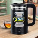 iBELL GEKB17M BLACK Glass Electric Kettle, Glass Kettle...