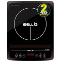 iBELL IBL30YO Induction Cooktop with Crystal Glass Top, 2000W, Auto Shut Off and Overheat Protection, BIS Certified (Black)...