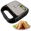 iBELL SM440 Sandwich Maker, Grill & Toast, Electric, Nonstick, 850 Watt (Black)...