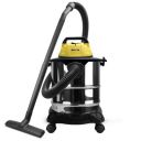 IBELL VC2012WBPLUS Vacuum Cleaner 1500W 20L Barrel Stainless Steel with Washable HEPA Filter, 21.7 KPa Suction Power and Blower (Yellow,Steel)...
