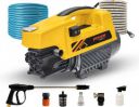 iBELL Yover 1800 W 120bar 6.5L/Min Flow Home Cleaning Purpose for Cars/Bikes High Pressure Washer...