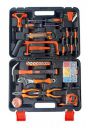 iBELLTB145-9, 145 Piece Socket Wrench Auto Repair Tool Combination Package Mixed Tool Set Hand Tool Kit with Plastic Toolbox Storage Case...