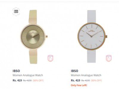 Ibso Watches at 90% off
