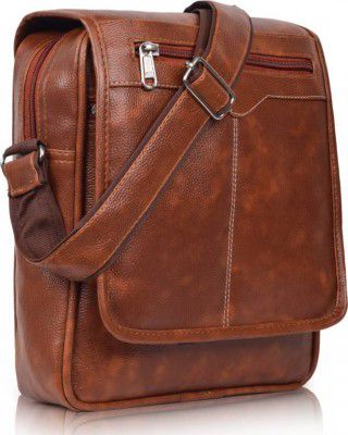 ICHIEF Tan Men Sling Bag - Extra Large