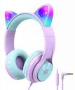 iClever Kids Headphones for Girls Gift Over-Ear Headphones...