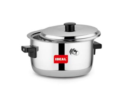 IDEAL Eva Stainless Steel Cookware Milk Boiler, Milk Pot, Silver (2000ml)