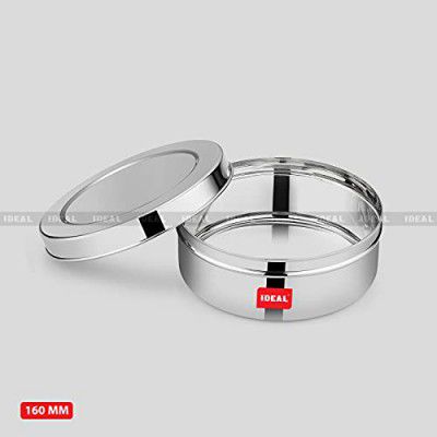 Ideal Stainless Steel Utensils Tiffin Box, 160 Mm