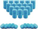 IDELLA 10 Pieces Car Windshield Glass Concentrated Washer Tablets Solid Car Effervescent Tablets Glass Solid Wiper Cleaning Tablets for Car Window...