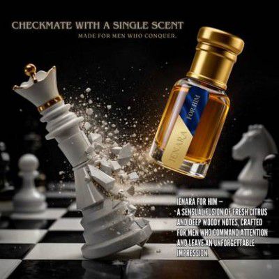 IENARA For Him - Non-Alcoholic Roll-On 6ml Mens ittar Perfume