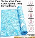 IENARA PP (Polypropylene), Plastic Chatai Mat (Blue, White, Sky Blue, Medium)...