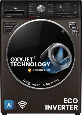 [Extra Rs 6250 Off] IFB 10 kg 5 Star with Steam Refresh program, 9 Swirl Wash, In-built Heater Black  (EXECUTIVE PLUS MXC 1014 SSL)