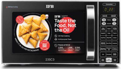 IFB 23 L Convection Microwave Oven (23SC3, Silver)