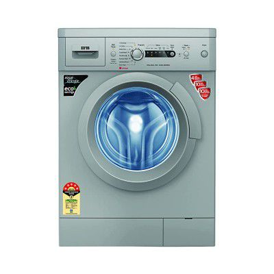 IFB 6 Kg 5 Star Fully-Automatic Front Load Washing Machine  (DIVA AQUA SXS 6008, Silver, Steam Wash)