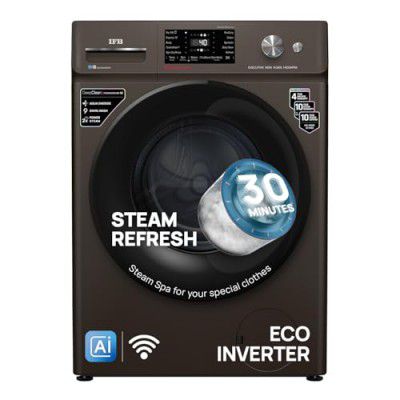 IFB 9 Kg 5 Star with DeepClean Technology, AI Powered, WiFi, Fully Automatic Front Load Washing Machine (EXECUTIVE MXN 9014K CMS)