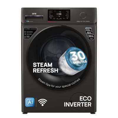 IFB SERENA OXN 7012 CMS 7kg 5-Star Automatic Washing Machine (DeepClean®, AI, WiFi, PowerSteam®, Steam Refresh, Onyx)