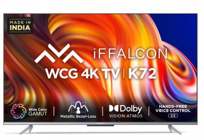 iFFALCON 55" 4K Ultra HD Smart Certified Android LED TV 55K72