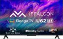 iFFALCON by TCL iFF43U62 U62 43 inch UHD (4K) LED Smart Google TV with Dolby Audio, HDR10...