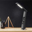iGear Desklite+ Rechargeable Touch On/Off Switch Led Desk Lamp with Time Date Temperature Alarm and Snooze Display...