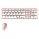 iGear KeyBee Pro Limited Edition Wireless Keyboard & Mouse Combo (104 Keys, 1600 DPI Adjustable, Plug & Play, White)...
