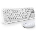 iGear KeyBee Retro Typewriter Inspired 2.4GHz Wireless Keyboard with Mouse...
