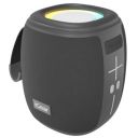 iGear Roll Plus 10W Portable Bluetooth Speaker | RGB Lights 360° Surround Sound, Party Speaker (Black)...