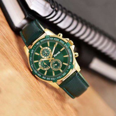 IHMT Green Wrist & Hands Water Resistant and Scratch Resistant Watch