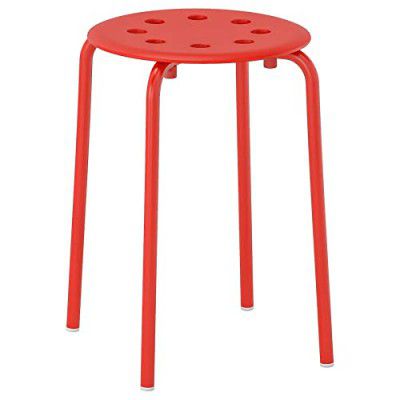 Ikea Stackable Stool (Red)