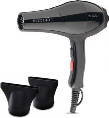 Ikonic Professional Blaze Hair Dryer (2000 W, Black)