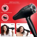 Ikonic Ultralight Professional Hair Dryer 2000 Watts | 1 yr Warranty Black...
