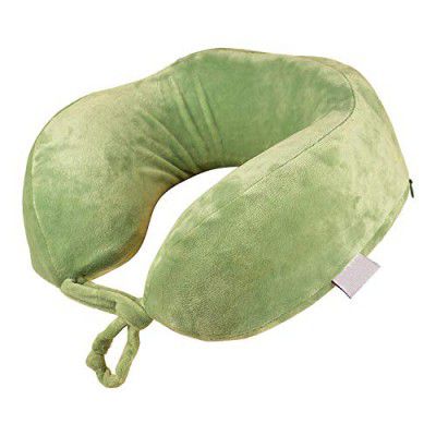 ILU Neck Pillows Travel Pillow Head Rest Pillows for Flight Cars Home Office Mint Green