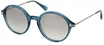 Image Mirrored Round Womens Sunglasses - (IMS693C4SG|50|Grey Color Lens)
