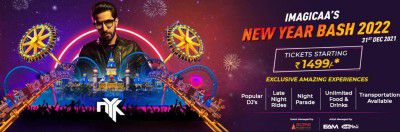 Imagicaa New Year Bash 2022 Starting Rs.1499*