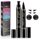 iMethod Wing Eyeliner Stamp 2 Packs Left and Right Dual Ended Liquid, The Easiest Way to Get Perfect Winged Cat Look...